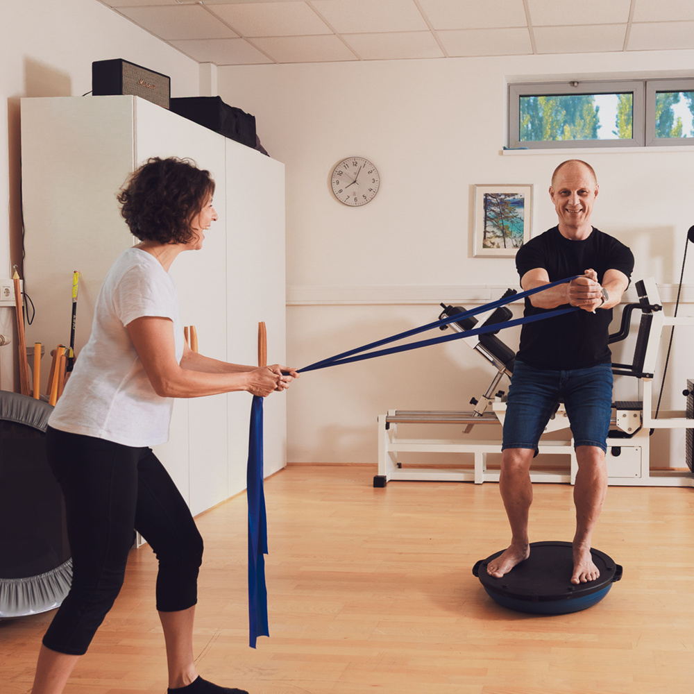 Therapie mit Band